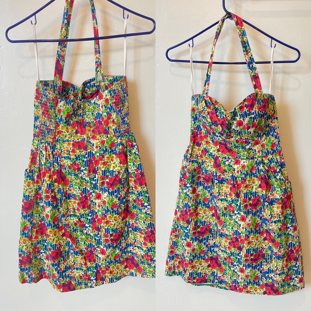 Floral, vintage-inspired sundress. Size 4.